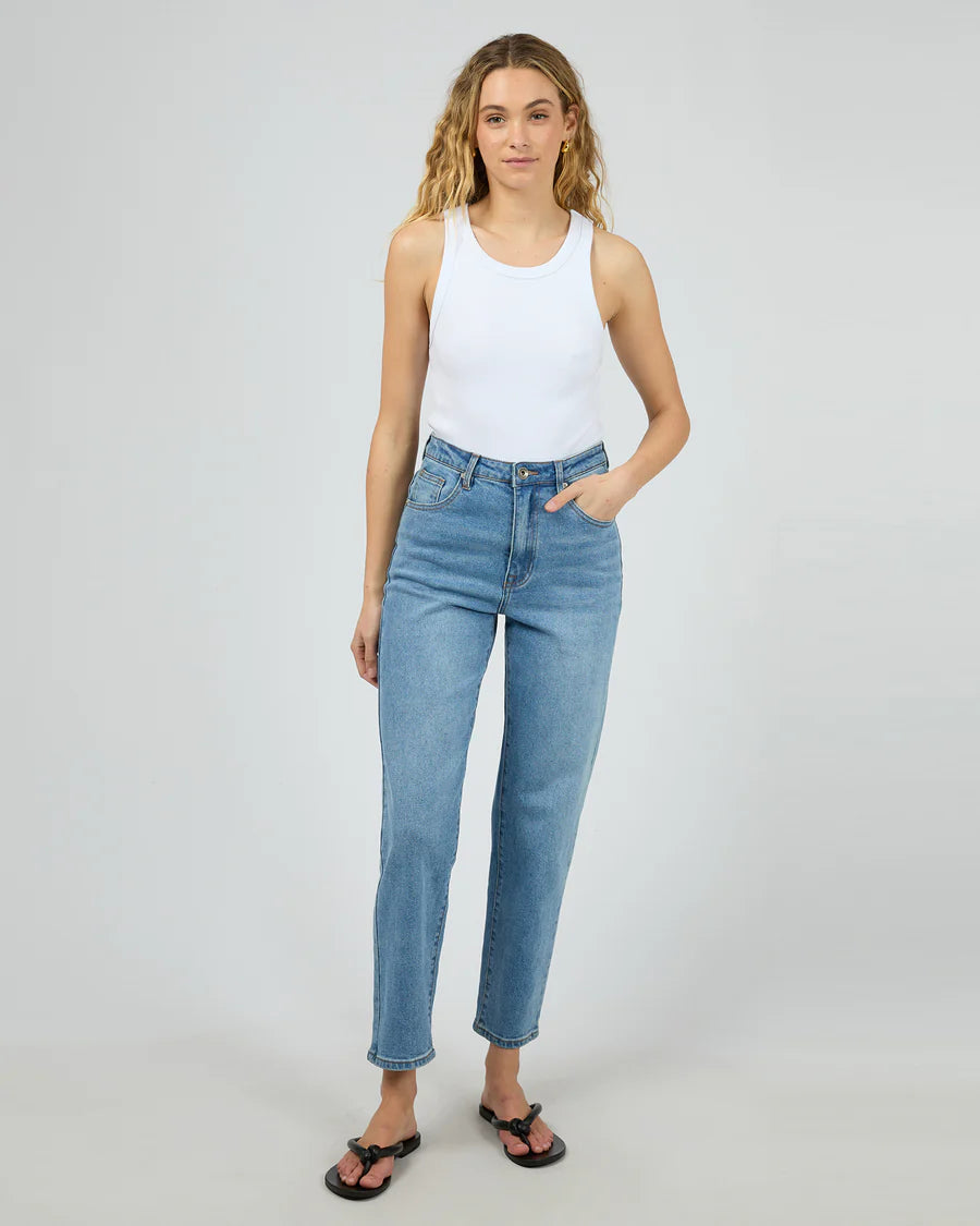 SILENT THEORY MONICA MOM JEAN HERITAGE BLUE