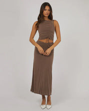 JORGE LUXE MAXI SKIRT