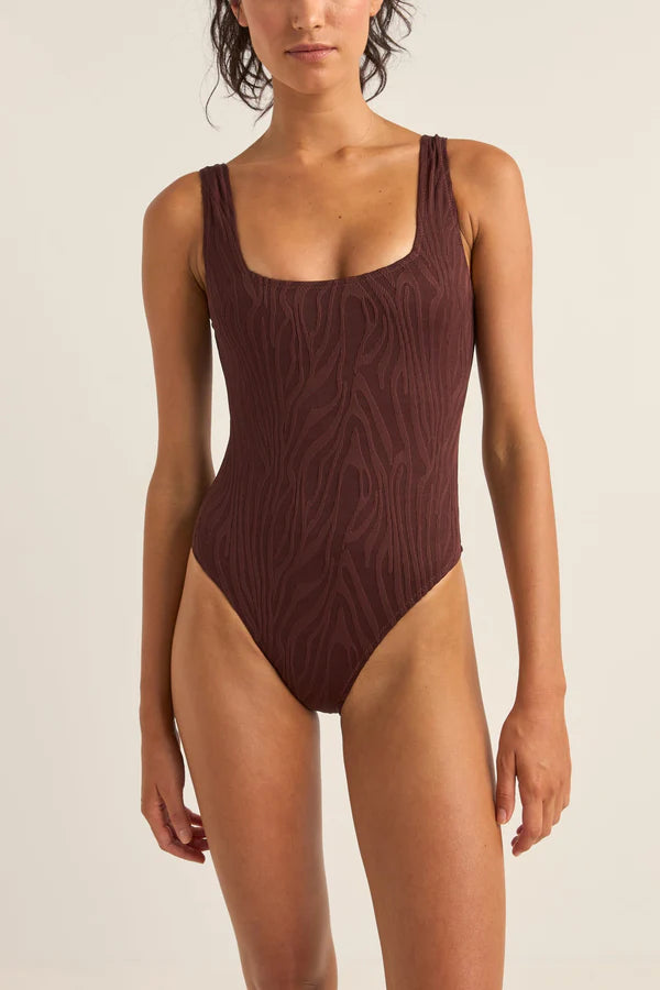 RHYTHM AMAZON SQUARE NECK ONE PIECE