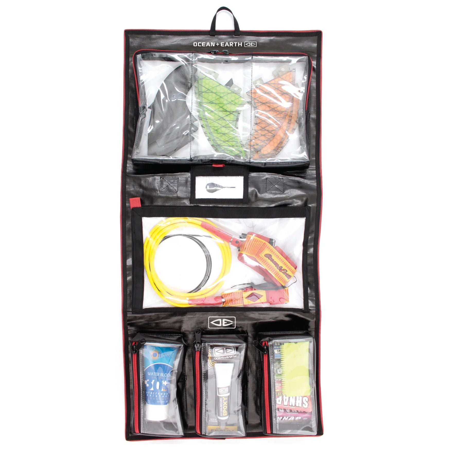 OCEAN & EARTH 3 FOLD SURF LOCKER BLACK