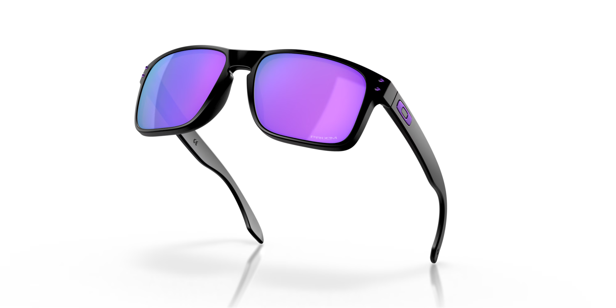 OAKLEY HOOLBROOK MATTE BLACK W/ PRIZM VIOLET