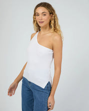 SILENT THEORY DUSTIN ONE SHOULDER TOP