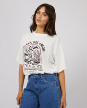 ALL ABOUT EVE SOLAR OVERSIZED TEE