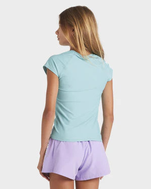 BILLABONG HEAT WAVE SUNSHIRT - MISTY BLUE