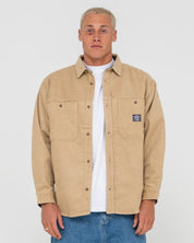 RUSTY COBRA OVER SHIRT LIGHT FENNEL