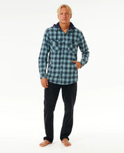 RIP CURL GRUNTER FLANNEL HOOD SHIRT