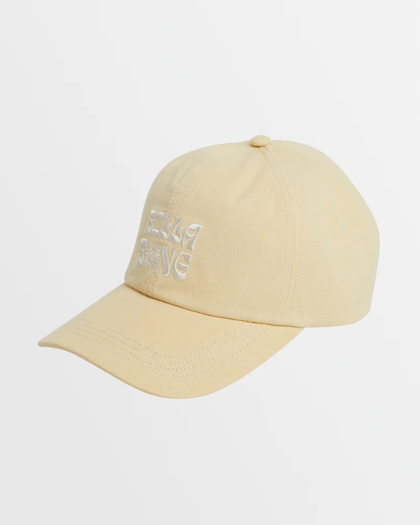 BILLABONG WOMENS DAD CAP - PALE YELLOW