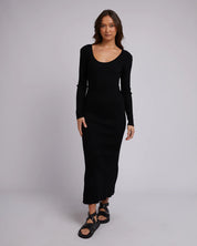 SILENT THEORY FREYA L/S MAXI DRESS