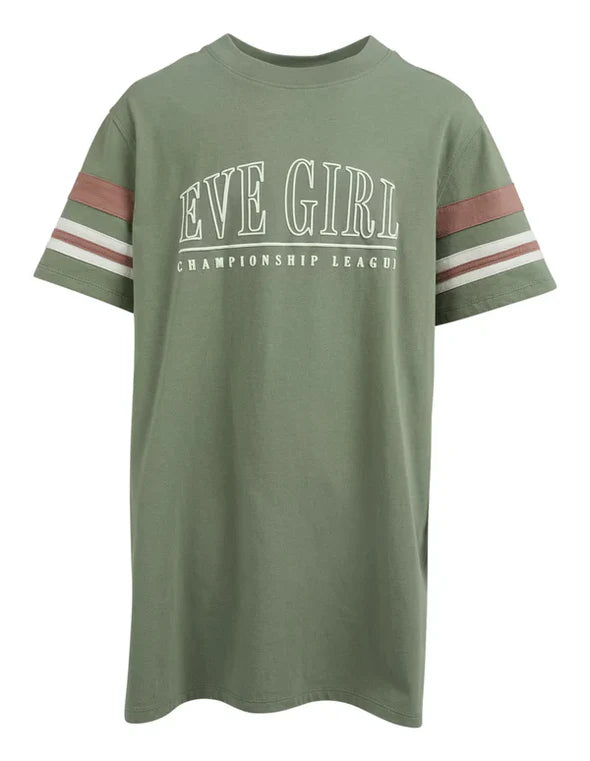 EVE GIRL SAVANNAH RELAXED TEE DRESS