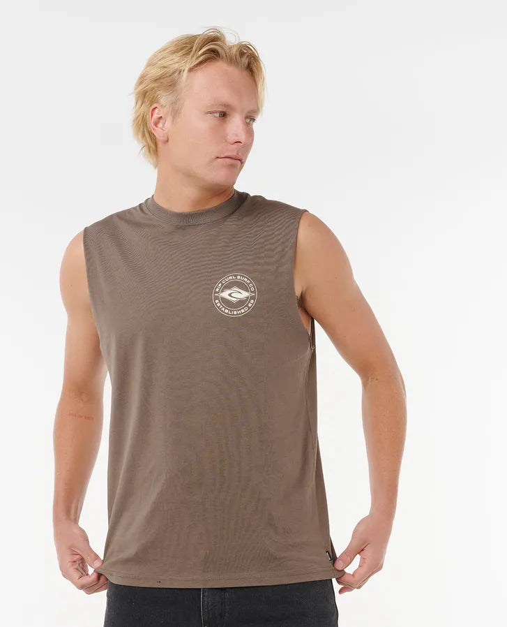 RIP CURL STAPLE MUSCLE - ROCK