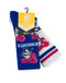 NRL NEWCASTLE KNIGHTS RETRO SNEAKER SOCK 2 PACK
