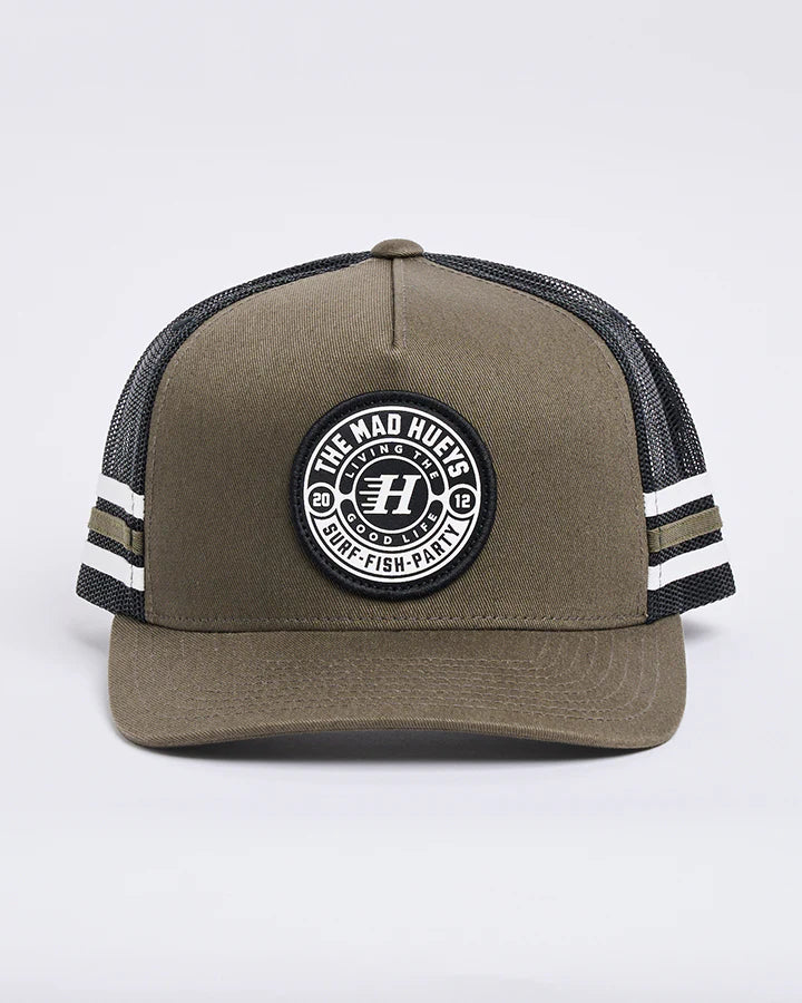 HUEYS GOOD LIFE TWILL TRUCKER