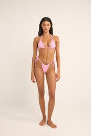 RHYTHM ISLA RIB DOUBLE STRAP TRI TOP