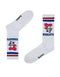 NRL NEWCASTLE KNIGHTS RETRO SNEAKER SOCK 2 PACK