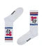 NRL NEWCASTLE KNIGHTS RETRO SNEAKER SOCK 2 PACK