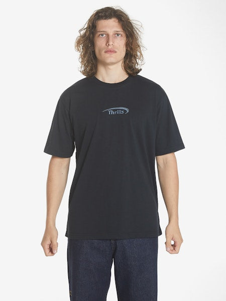 THRILLS SPHERE EMBRO OVERSIZE FIT TEE