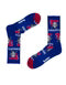 NRL NEWCASTLE KNIGHTS RETRO SNEAKER SOCK 2 PACK