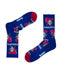 NRL NEWCASTLE KNIGHTS RETRO SNEAKER SOCK 2 PACK