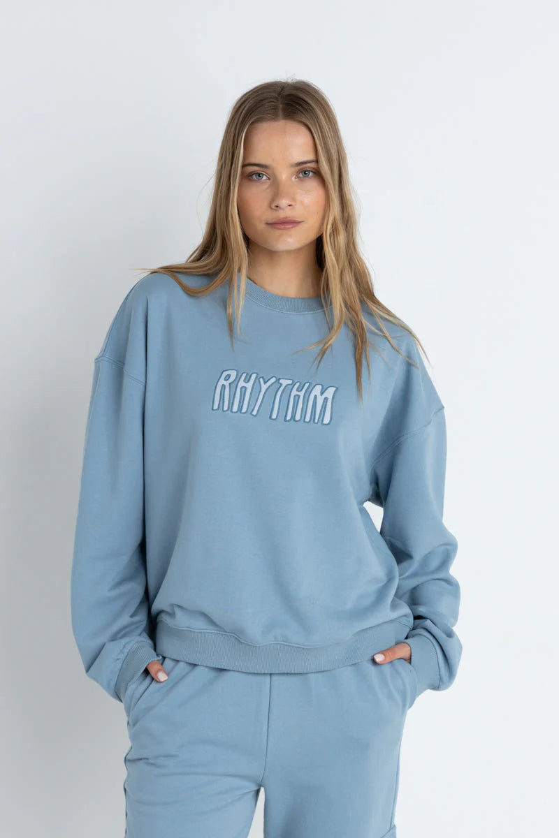 RHYTHM INSIDER CREW NECK FLEECE