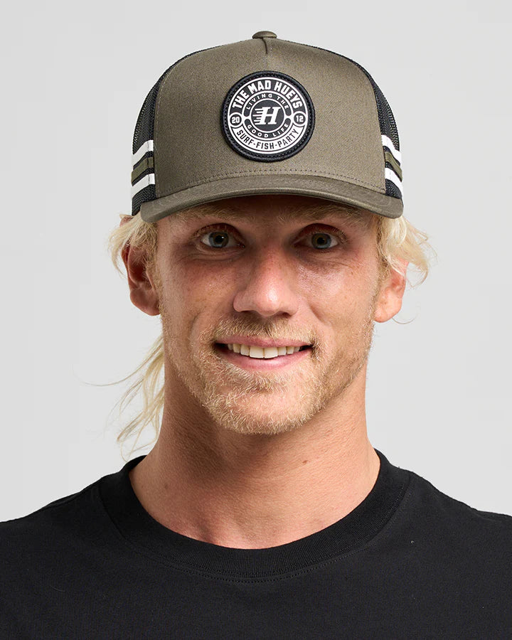 HUEYS GOOD LIFE TWILL TRUCKER