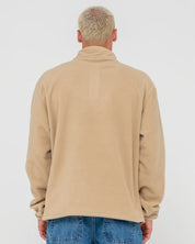 RUSTY CORE DIVISION POLAR FLEECE QUARTER ZIP