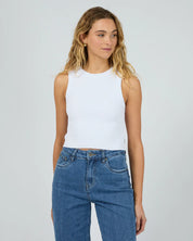 SILENT THEORY PIA CROP TANK - 2 FOR $60