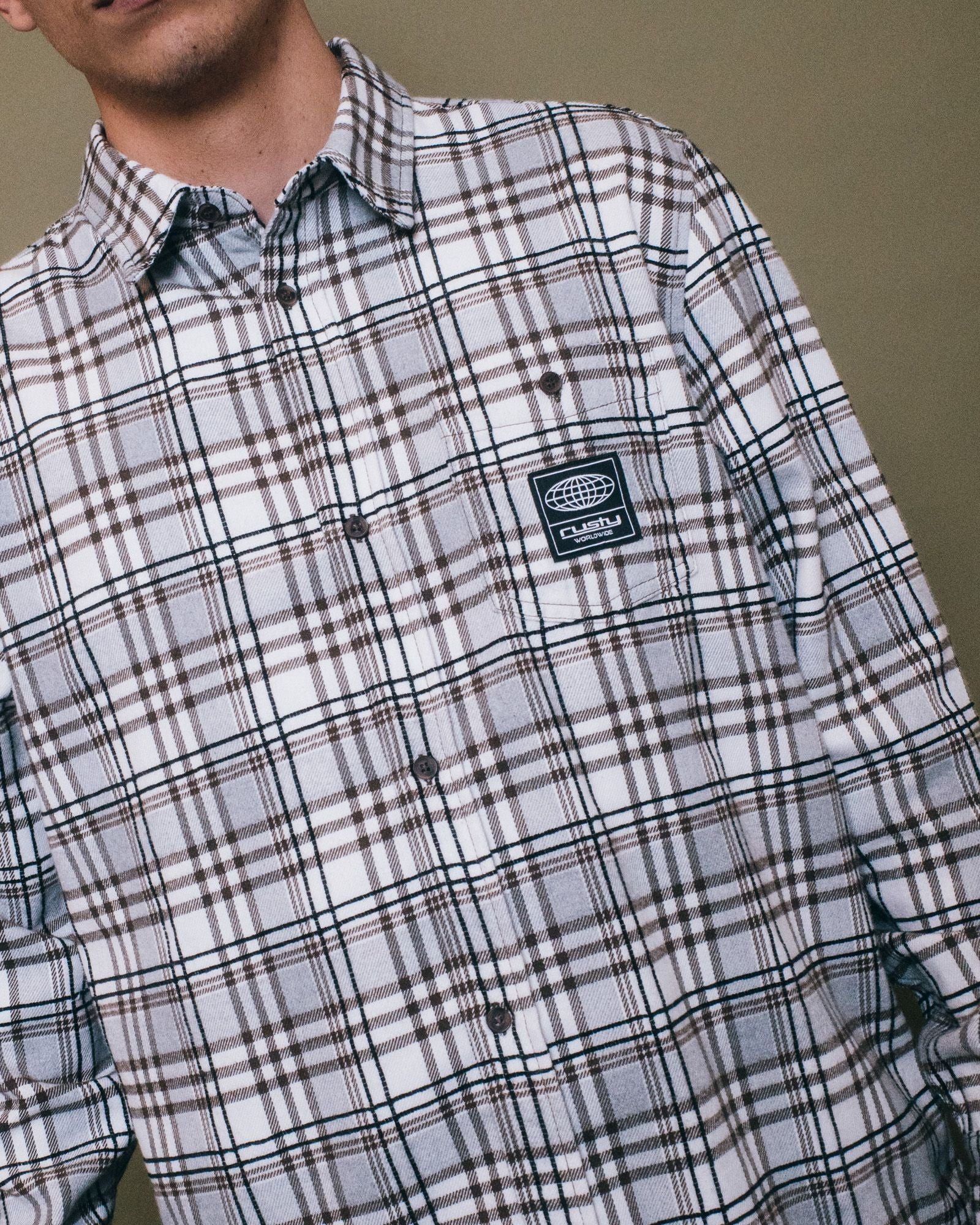 RUSTY BROOKS LONG SLEEVE SHIRT.