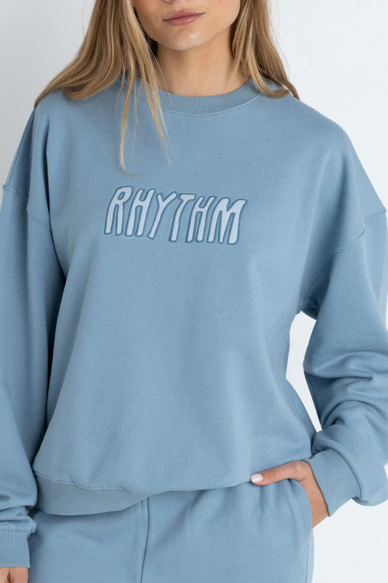 RHYTHM INSIDER CREW NECK FLEECE