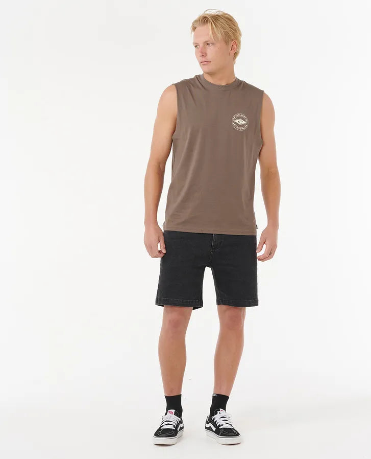 RIP CURL STAPLE MUSCLE - ROCK