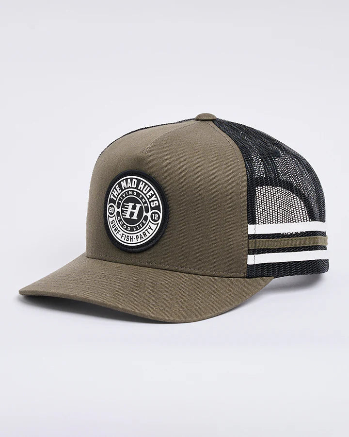 HUEYS GOOD LIFE TWILL TRUCKER