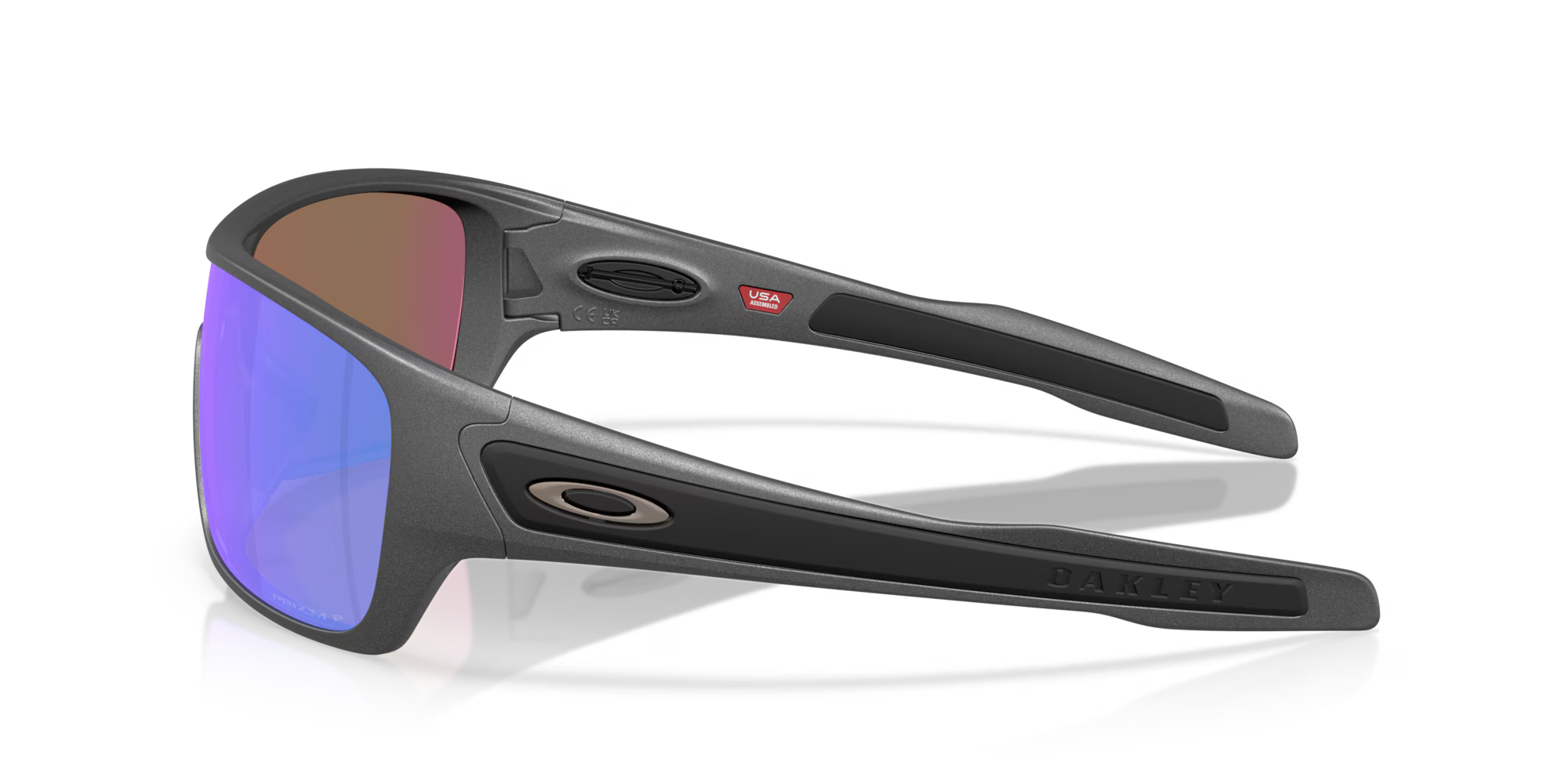 OAKLEY TURBINE ROTOR MATTE STEEL W/PRIZM VIOLET POLAR