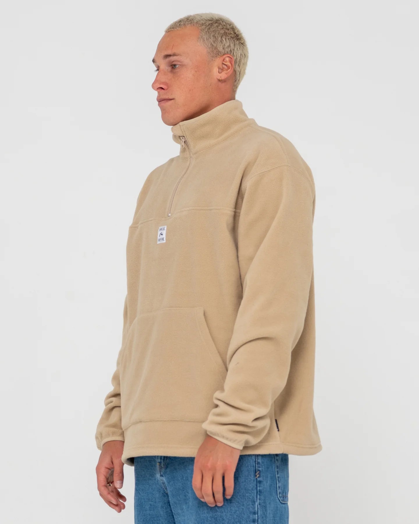 RUSTY CORE DIVISION POLAR FLEECE QUARTER ZIP