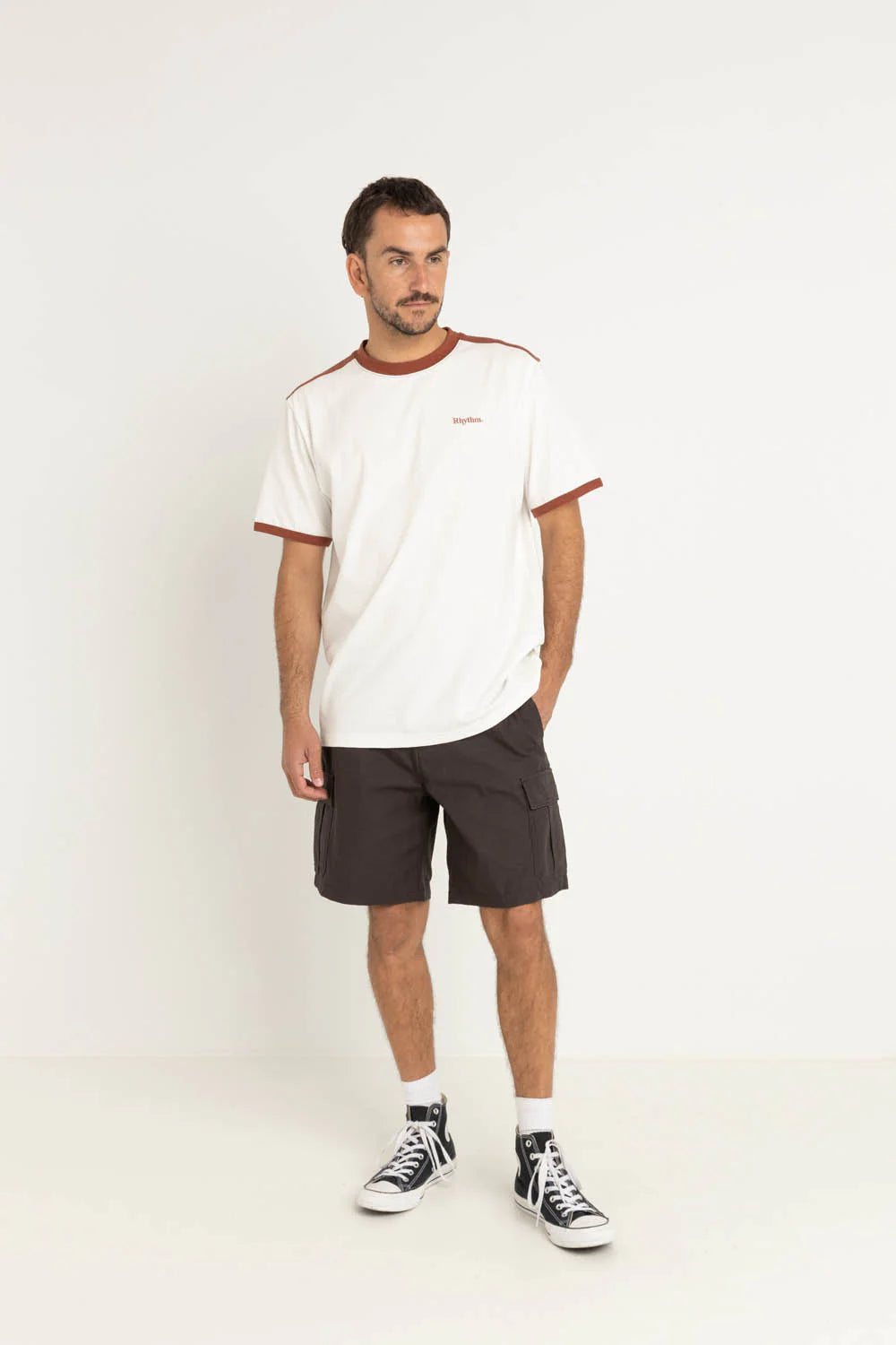 RHYTHM POCKET MASTER CARGO SHORT - CHARCOAL