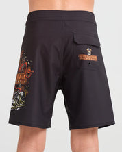 THE MAD HUEYS KRAKEN CAPTAIN YOUTH BOARDSHORT