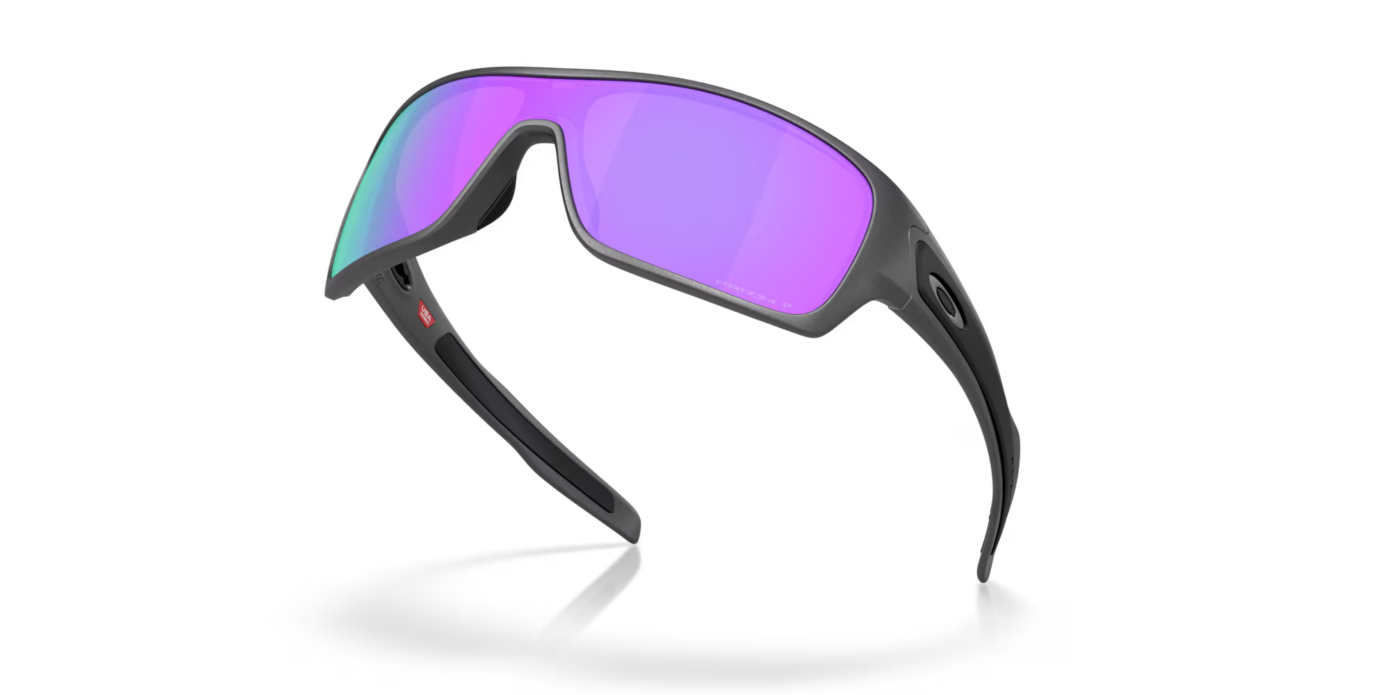 OAKLEY TURBINE ROTOR MATTE STEEL W/PRIZM VIOLET POLAR
