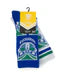 NRL NEW ZEALAND WARRIORS RETRO SNEAKER SOCK 2 PACK