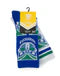 NRL NEW ZEALAND WARRIORS RETRO SNEAKER SOCK 2 PACK