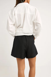 RHYTHM MINI LINEN ELASTICATED SHORT