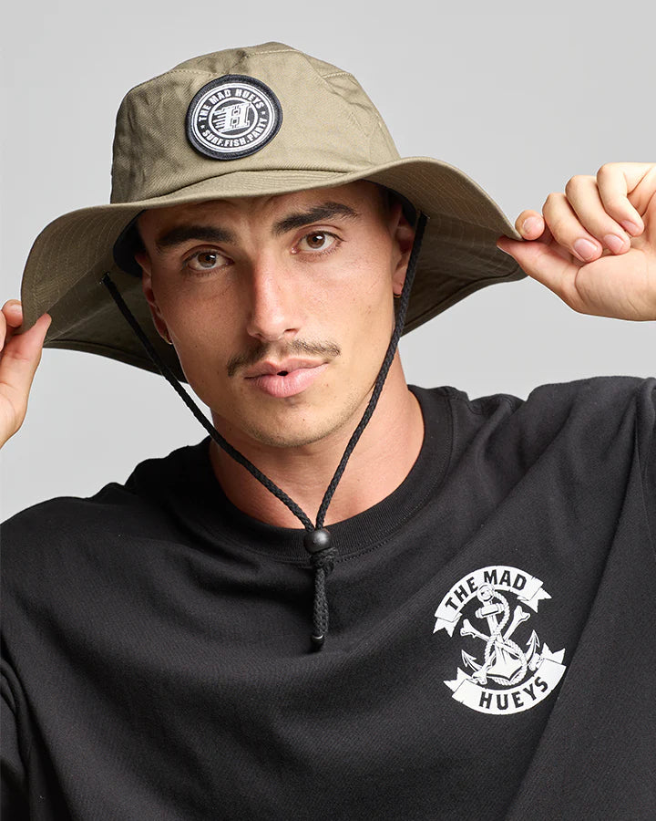 HUEYS H SERIES WIDE BRIM HAT