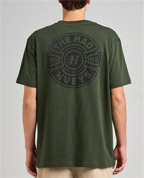 MAD HUEYS MAD SERIES TEE OIL GREEN