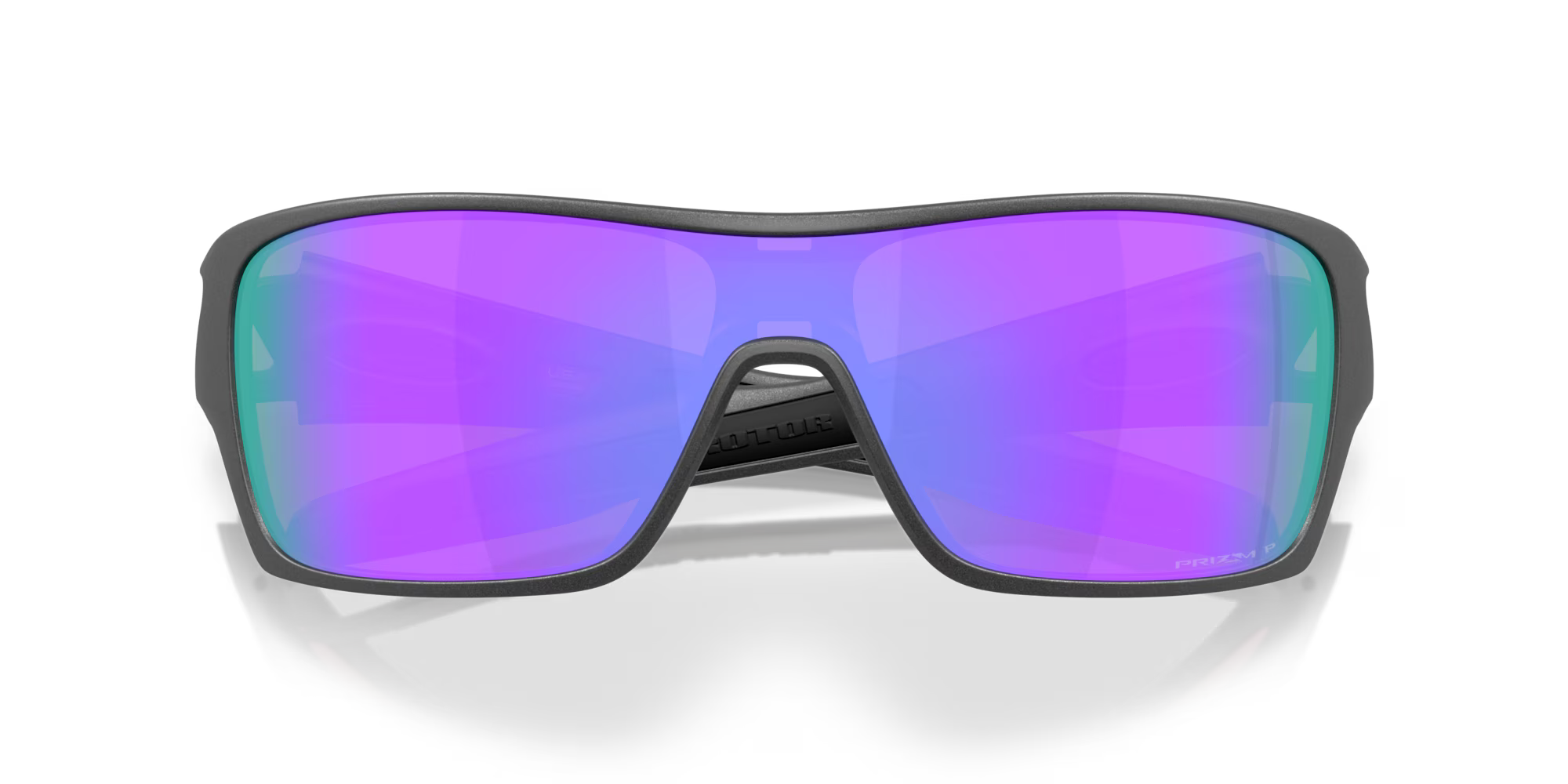OAKLEY TURBINE ROTOR MATTE STEEL W/PRIZM VIOLET POLAR
