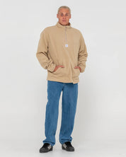 RUSTY CORE DIVISION POLAR FLEECE QUARTER ZIP