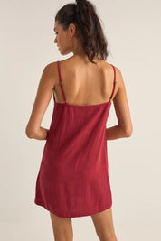 RHYTHM SEACOAST KEYHOLE SLIP DRESS