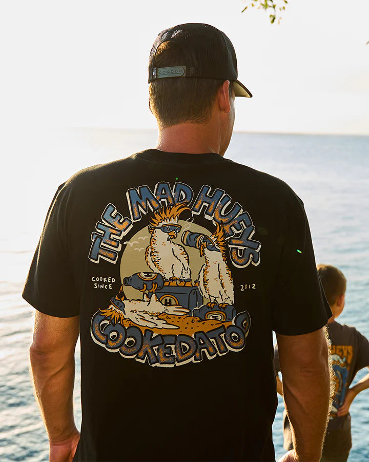 HUEYS COOKEDATOO TRIO SS TEE