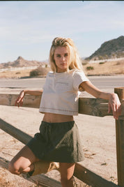RHYTHM LOUISE CHECK SKORT