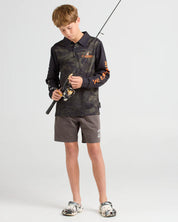 THE MAD HUEYS KRAKEN CAPTAIN YOUTH FISHING JERSEY