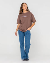 RUSTY ESSENTIALS OVERSIZED TEE