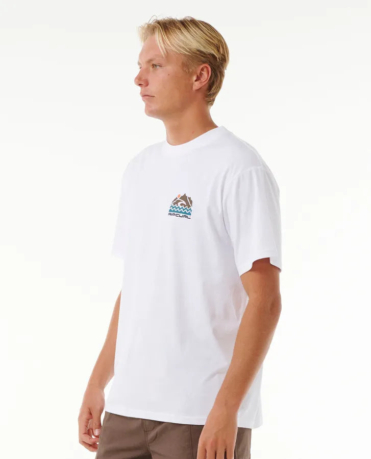 RIPCURL VAPORCOOL SEARCH TREK TEE