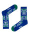 NRL NEW ZEALAND WARRIORS RETRO SNEAKER SOCK 2 PACK