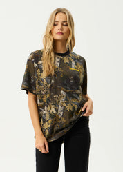 AFENDS FIND ME BOXY FIT TEE